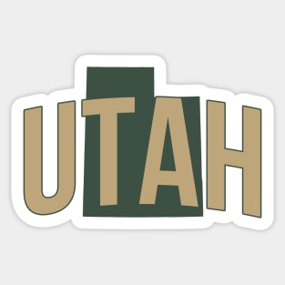 Utah State Sticker